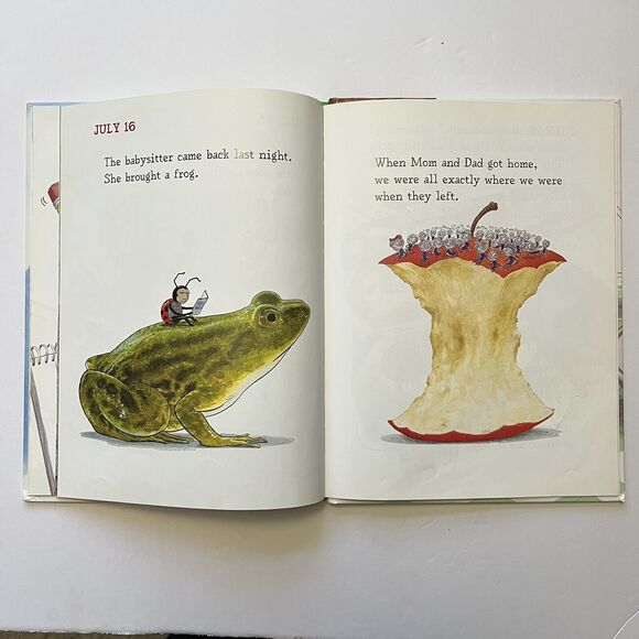 Set Of 2 Childrens Story Books Pigeon Has to Go to School and Diary of a Fly - Picture 5 of 12